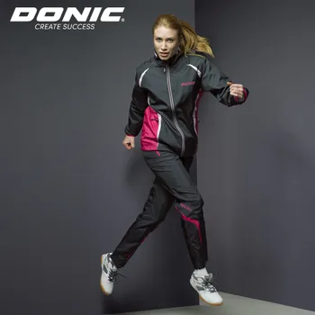 Одежда для настольного тенниса DONIC спортивная одежда футболки для пинг-понга с длинным рукавом Спортивные майки 2022 топы 98611 куртка пальто