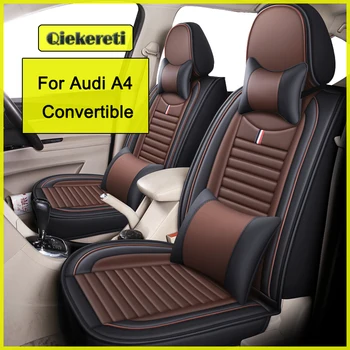 QIEKERETI Чехол для автокресла Audi A4 Кабриолет Кабриолет с откидным верхом Автоаксессуары для интерьера (1 сиденье)