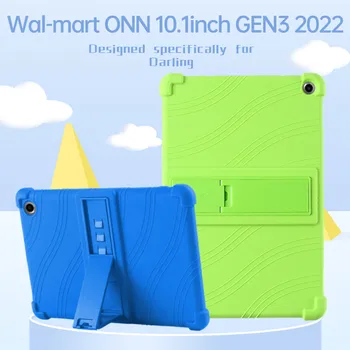 Для Walmart ONN 10,1-дюймовый чехол для планшета Gen 3 (модель 2022 года: 100071485), чехол для защитного чехла ONN 10,1 Silicon Case